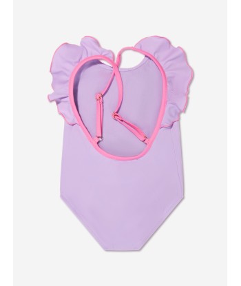 Versace Baby Girls Medusa Swimming Costume in Lilac de votre