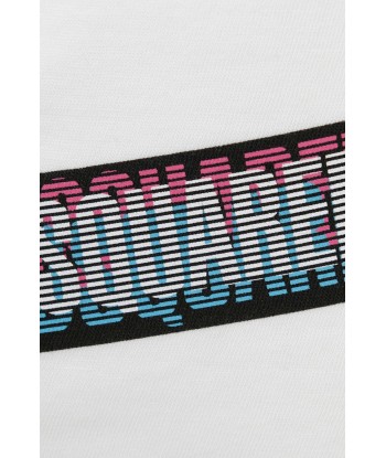 Dsquared2 Kids Cotton Logo Tape T-Shirt le des métaux précieux