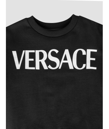 Versace Boys Cotton Logo Print Sweatshirt l'évolution des habitudes 