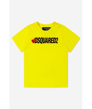 Dsquared2 Baby Unisex Cotton T-Shirt de l' environnement