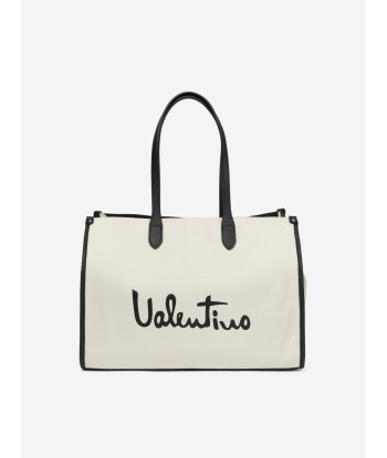 Valentino Girls Vacation Tote Bag in Ivory Comparez et commandez 