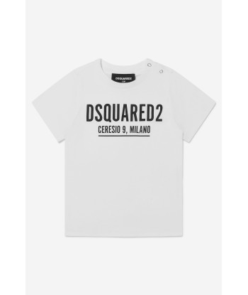 Dsquared2 Baby Unisex Cotton T-Shirt le des métaux précieux