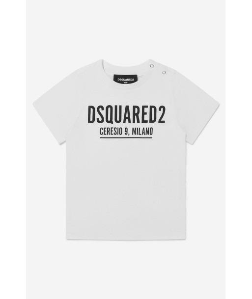 Dsquared2 Baby Unisex Cotton T-Shirt le des métaux précieux