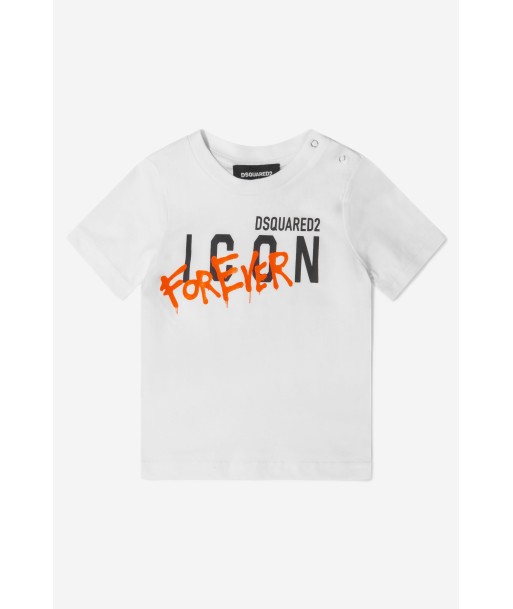 Dsquared2 Unisex Cotton Icon T-Shirt Pour