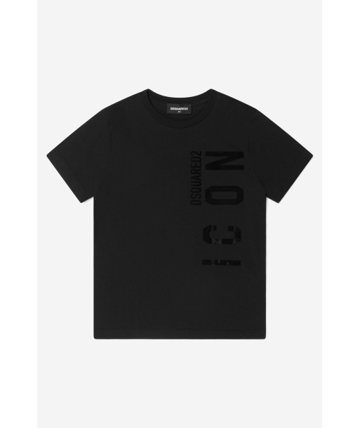 Dsquared2 Unisex Cotton Icon T-Shirt sur le site 