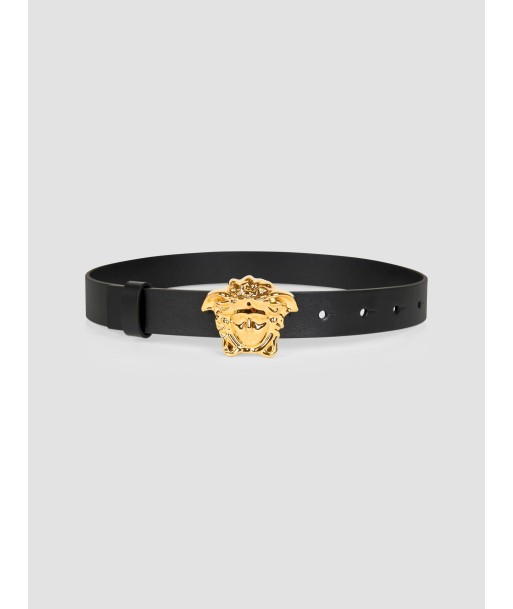 Versace Unisex Leather Medusa Buckle Belt commande en ligne