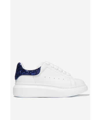 Alexander McQueen Unisex Leather Lace Up Trainers des créatures d'habitude