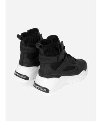 Emporio Armani Boys High Top Trainers prix