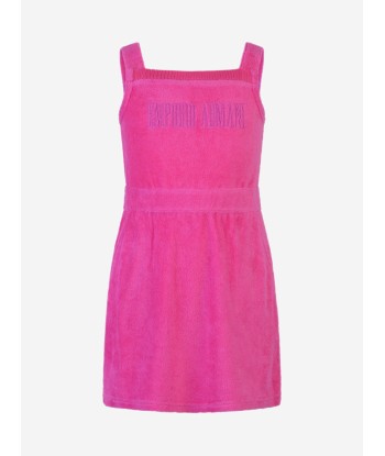 Emporio Armani Girls Dress - Cotton French Terry Dress Les êtres humains sont 