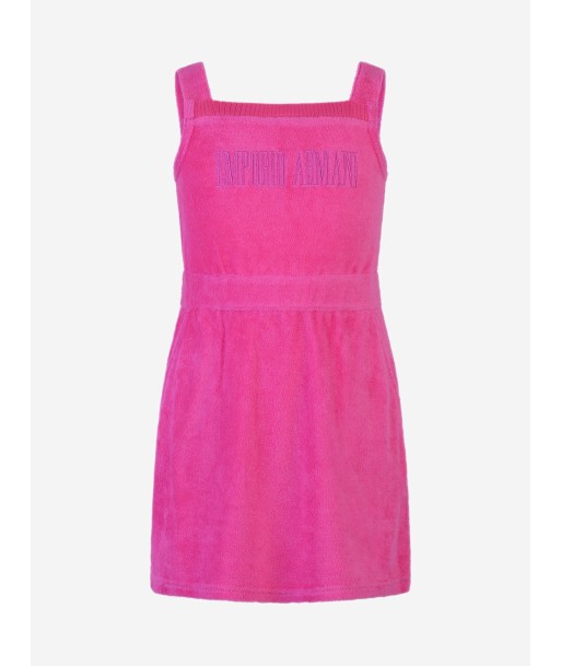 Emporio Armani Girls Dress - Cotton French Terry Dress Les êtres humains sont 