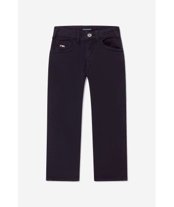 Emporio Armani Boys Cotton Logo Trousers plus qu'un jeu 