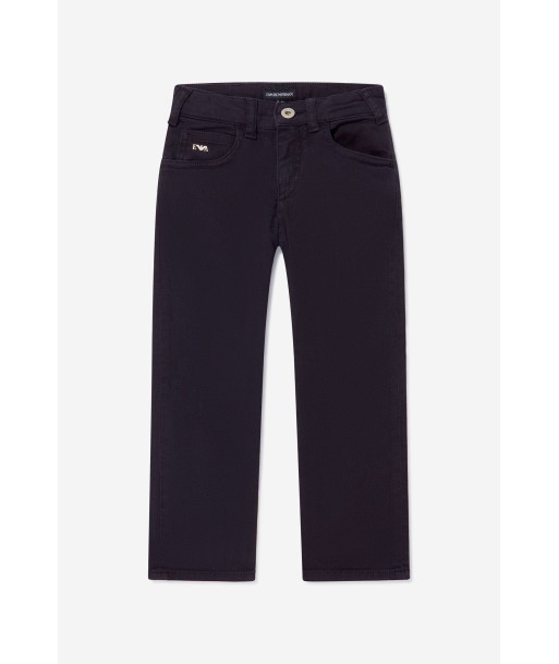 Emporio Armani Boys Cotton Logo Trousers plus qu'un jeu 