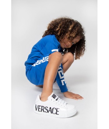 Versace Unisex Leather Logo Trainers vente chaude votre 