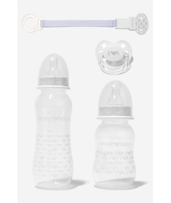 Emporio Armani Baby Unisex Bottle And Pacifier Set (4 Piece) Fin de série