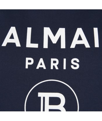 Balmain Girls Dress - Cotton Milano Logo Dress Vous souhaitez 