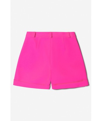 Balmain Girls Wool Button Trim Shorts est présent 