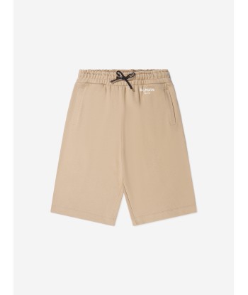 Balmain Boys Cotton Branded Bermuda Shorts Le MVP de beaucoup