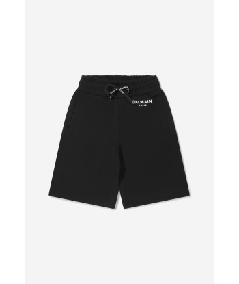 Balmain Boys Cotton Branded Bermuda Shorts rembourrage situé sous