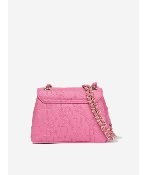 Valentino Girls Relax Flap Bag in Coral de pas cher