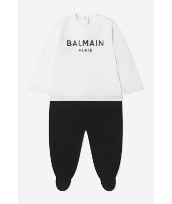 Balmain Baby Boys Cotton Babygrow Gift Set (3 Piece) les ligaments