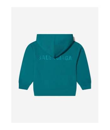 Balenciaga Unisex Organic Cotton Logo Hoodie l'achat 