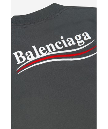 Balenciaga Unisex Organic Cotton Logo T-Shirt vente chaude votre 