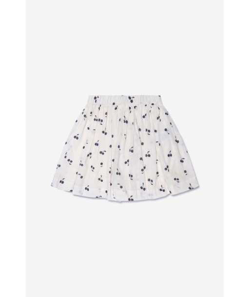 Bonpoint Girls Cotton Cherry Print Skirt livraison gratuite