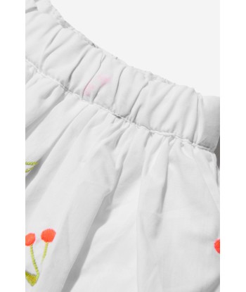 Bonpoint Girls Cotton Embroidered Cherry Skirt Jusqu'à 80% De Réduction