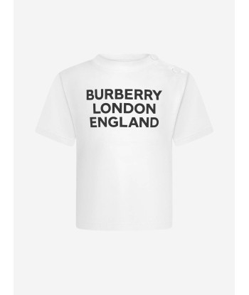 Burberry Baby Girls Cotton Logo T-Shirt acheter en ligne