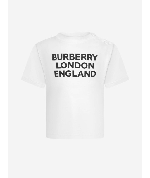 Burberry Baby Girls Cotton Logo T-Shirt acheter en ligne