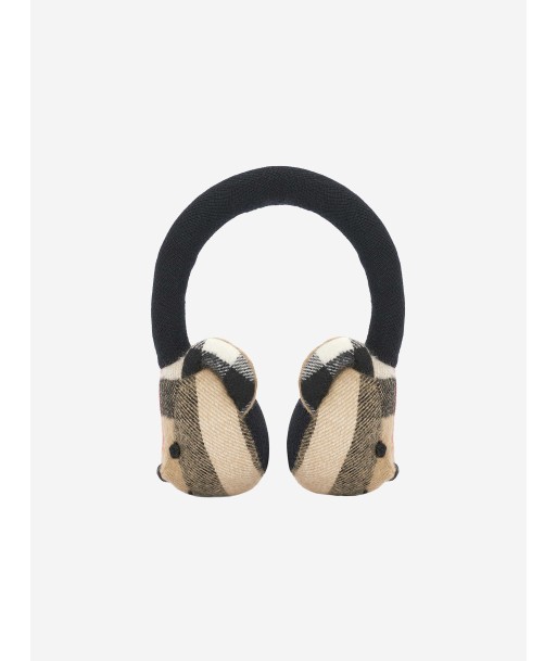 Burberry Kids Beige Cashmere Teddy Earmuffs le concept de la Pate a emporter 