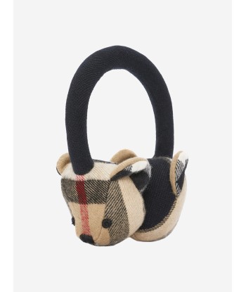 Burberry Kids Beige Cashmere Teddy Earmuffs le concept de la Pate a emporter 