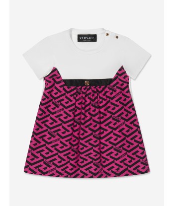 Versace Baby Girls Patterned Dress les muscles