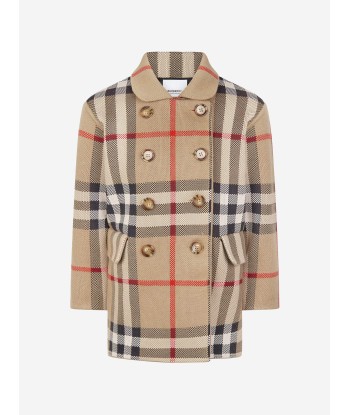 Burberry Girls Wool Coat ou a consommer sur place