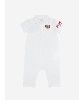 Burberry Baby Boys Romper de pas cher