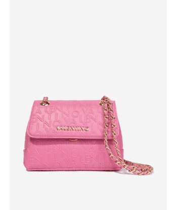 Valentino Girls Relax Flap Bag in Coral de pas cher