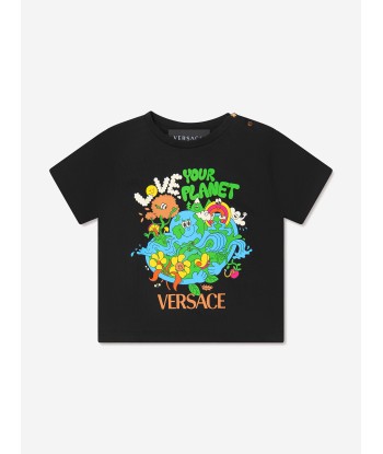 Versace Baby Boys Love Your Planet T-Shirt Par le système avancé 