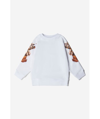 Burberry Girls Cotton Kaleido Sleeve Sweatshirt l'achat 