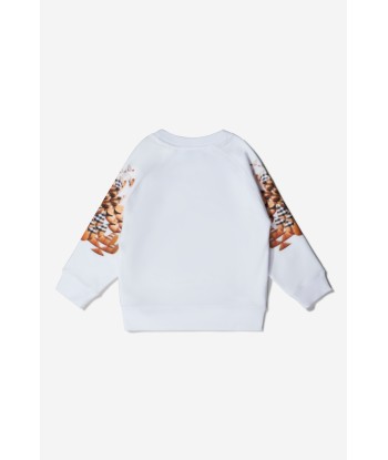 Burberry Girls Cotton Kaleido Sleeve Sweatshirt l'achat 