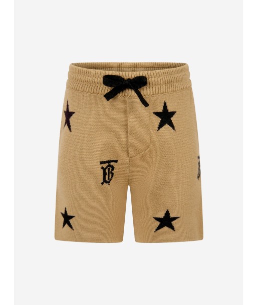 Burberry Baby Boys Wool Star And Monogram Shorts 2023