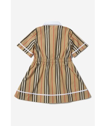 Burberry Girls Cotton Short Sleeve Check Dress le concept de la Pate a emporter 