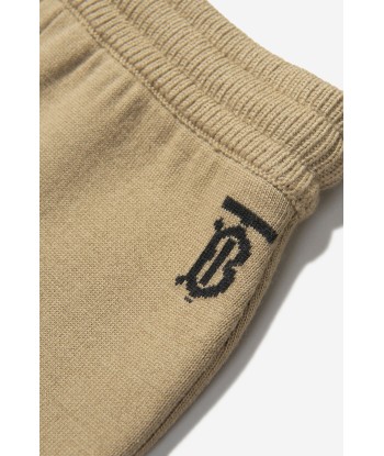 Burberry Boys Wool Star And Monogram Shorts acheter