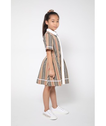 Burberry Girls Cotton Short Sleeve Check Dress le concept de la Pate a emporter 