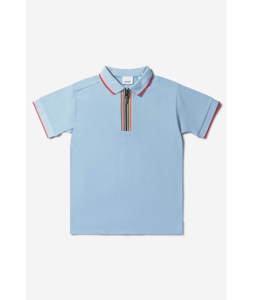 Burberry Boys Cotton Branded Polo Shirt 2024