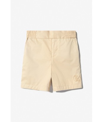 Burberry Boys Cotton Branded Shorts pas cher chine