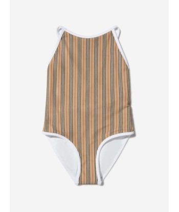 Burberry Girls Check Print Swimsuit Découvrez la collection