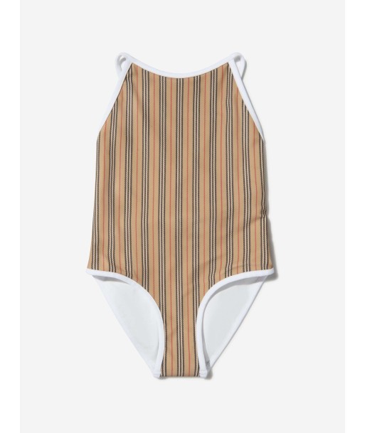 Burberry Girls Check Print Swimsuit Découvrez la collection