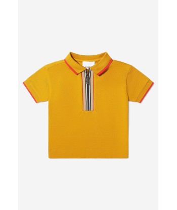 Burberry Baby Boys Cotton Branded Polo Shirt commande en ligne