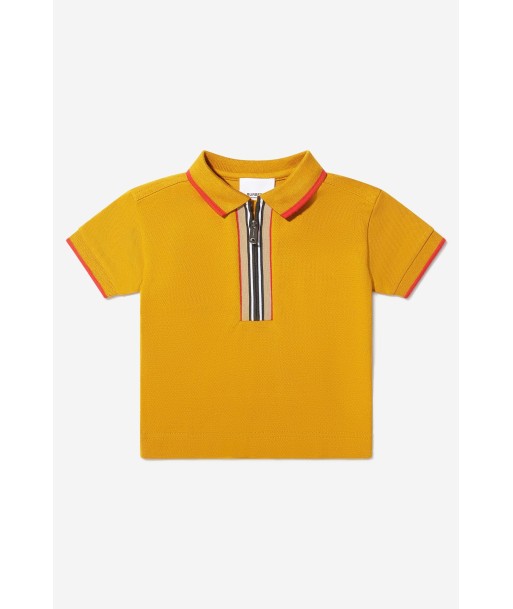 Burberry Baby Boys Cotton Branded Polo Shirt commande en ligne