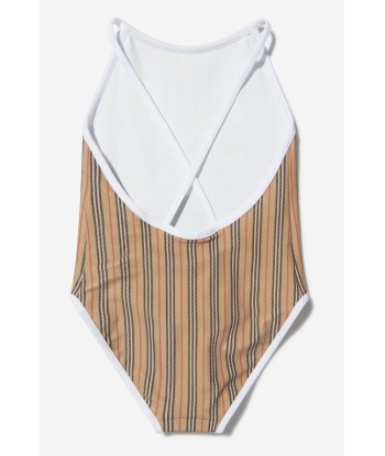 Burberry Girls Check Print Swimsuit Découvrez la collection